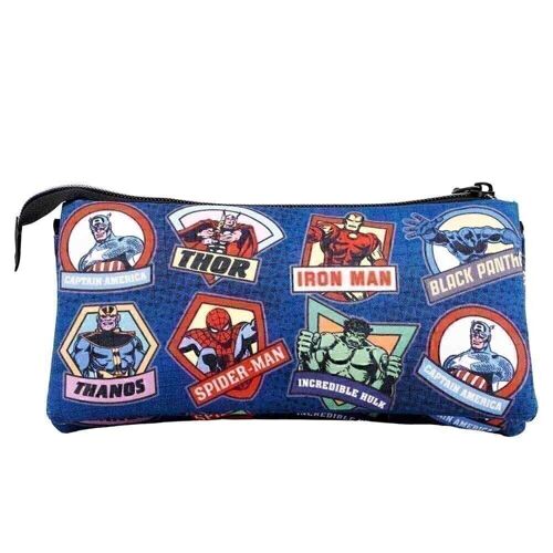 Marvel Colour-Estuche Portatodo Triple HS, Multicolor