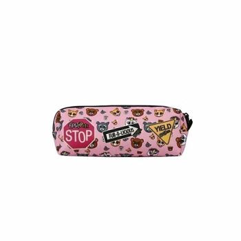 Feisty Pets Sir Growls-HS Trousse carrée Multicolore 1