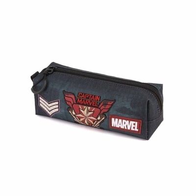 Astuccio quadrato Marvel Captain Marvel Force-HS, verde militare