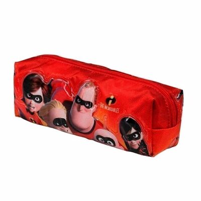 Disney The Incredibles Family-Square Pencil Case, Red