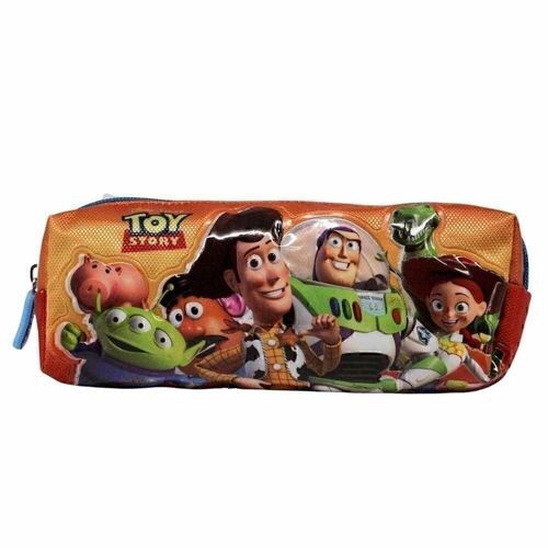 Disney Toy Story Toys-Estuche Portatodo Cuadrado, Naranja