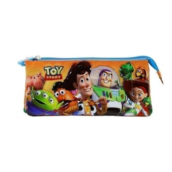 Disney Toy Story Toys-Triple étui de transport, Orange 2