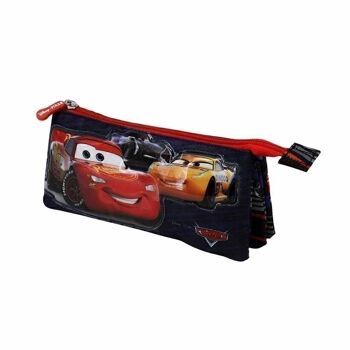 Disney Cars 3 Friends-Trousse triple, multicolore 2