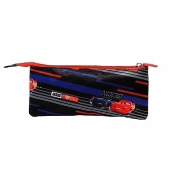 Disney Cars 3 Friends-Trousse triple, multicolore 3