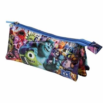 Monstres Disney S.R. Trousse University-Triple, multicolore 2