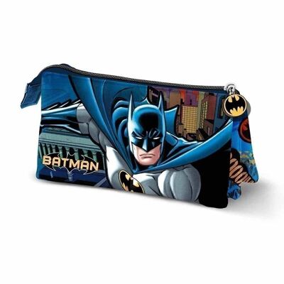 DC Comics Batman Battle-Triple Carrying Case, Blue
