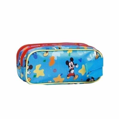 Disney Mickey Mouse Pluto-Double 3D Pencil Case, Blue