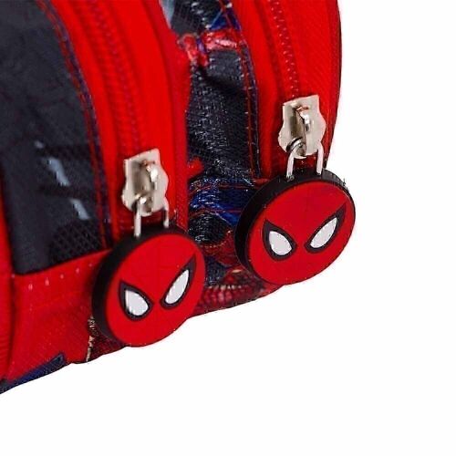 Marvel Spiderman Wall-Estuche Portatodo 3D Doble, Multicolor
