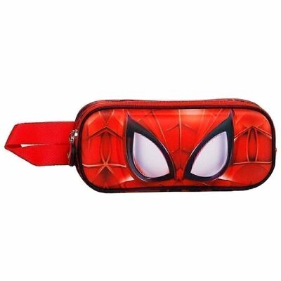 Marvel Spiderman Team-Double 3D Pencil Case, Multicolor