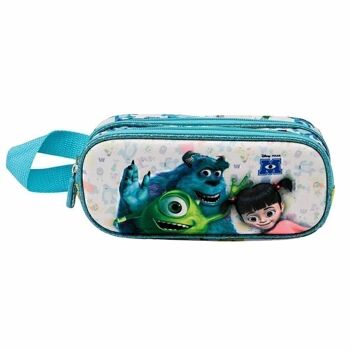 Monstres Disney S.R. Trousse à crayons 3D Mike et Sully-Double, multicolore 2