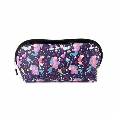 Oh My Pop! Magic-Jelly Toiletry Bag, Multi-Colour