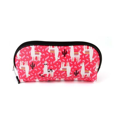 O My Pop! Cuzco-Jelly Toiletry Bag (Small), Red