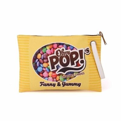 Oh Mon Pop! Chococandy-Trousse de toilette Sunny, Jaune