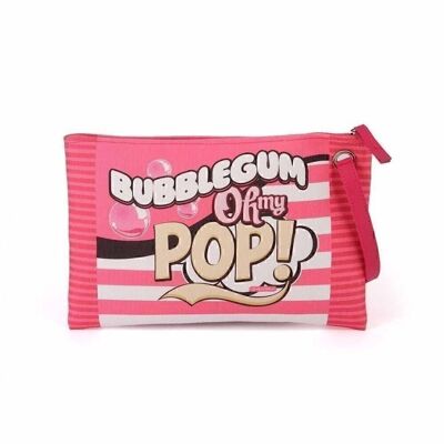 Oh My Pop! Bubblegum-Toiletry Bag Sunny, Pink