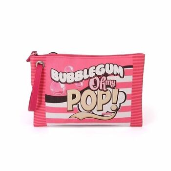 Oh Mon Pop! Bubblegum-Trousse de toilette Sunny, Rose 3