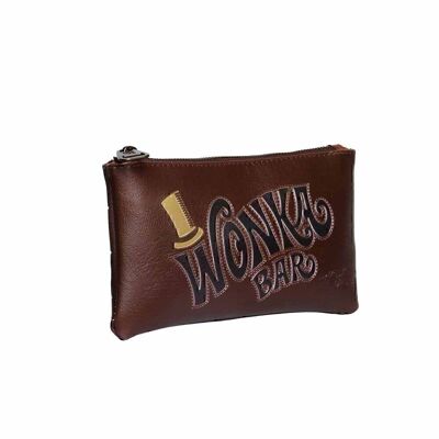 Charlie and the Chocolate Factory Choco-Flat Toiletry Bag, Brown