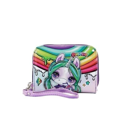 Poopsie Slime Surprise Rainbow-Small Wallet, Multicolor