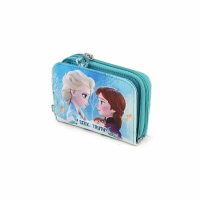 Disney Frozen 2 Seek-Small Wallet, Turquoise