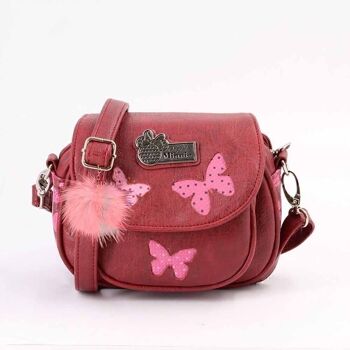 Disney Minnie Mouse Marfly-Sac à Sucre Bordeaux 3