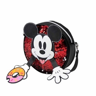 Disney Mickey Mouse Donut-Disney Round Bag, Red