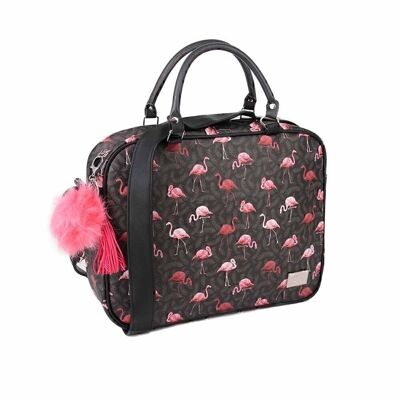 Oh My Pop! Flaminpop-Bolso Ordenador Laptop, Negro