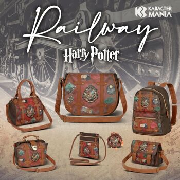 Sac de poitrine Harry Potter Railway (petit), marron 6