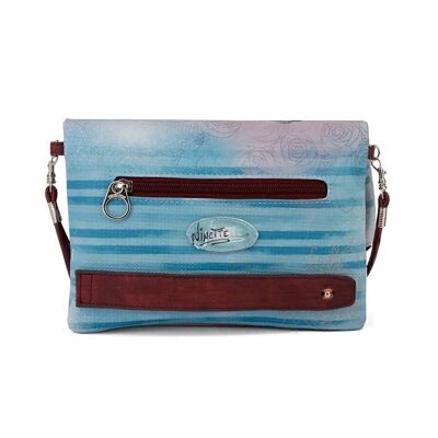 Forever Ninette Origin-Borsa a tracolla pratica, blu