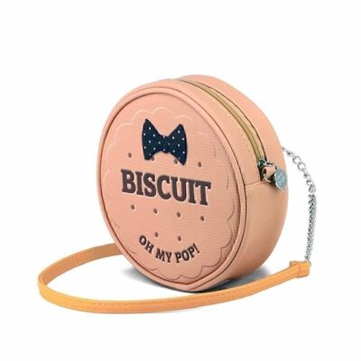 Oh My Pop! Biscuit-Disney Round Bag, Beige