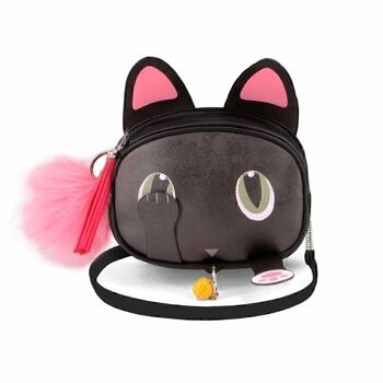 Oh Mon Pop ! Sac Cat-Shy, noir 1