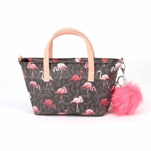 Oh My Pop! Flaminpop-Bolso Tote (Pequeño), Negro