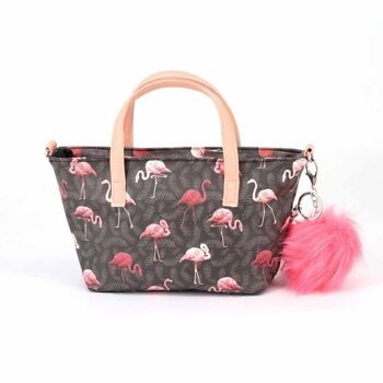 Oh Mon Pop ! Sac fourre-tout Flaminpop (petit), noir 1