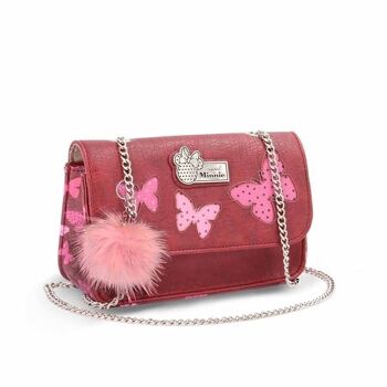 Disney Minnie Mouse Marfly-Chain Sac cartable Bordeaux 3