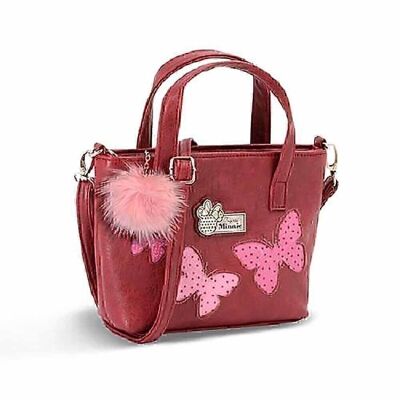 Disney Minnie Mouse Marfly-Tote Bag (Large), Burgundy