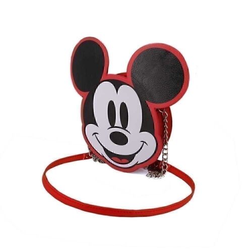 Disney Icons Disney Mickey Mouse-Bolso Cadena Wide, Rojo
