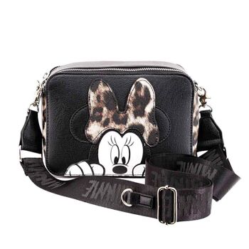 Disney Minnie Mouse Classy-IBiscuit Sac, Noir 4