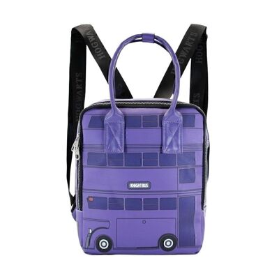 Harry Potter Knight Bus-Bag-Backpack Bus, Bleu