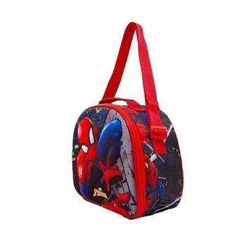 Marvel Spiderman Wall-3D Sac à goûter Multicolore 4