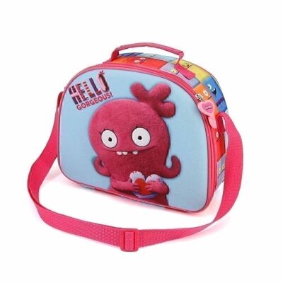 Ugly Dolls Heart-Lunch Bag 3D, Multicolored