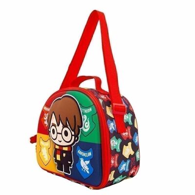 Borsa da pranzo Harry Potter Wizard-3D, multicolore