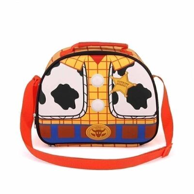 Disney Toy Story Woody-3D Lunch Bag, Multicolor