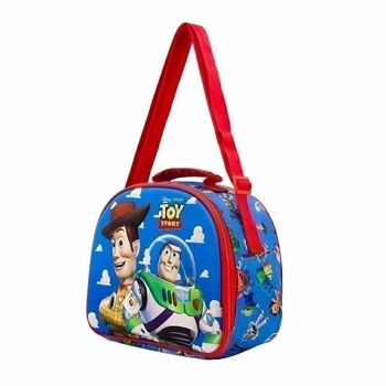 Disney Toy Story Buzz et Woody-3D Sac à déjeuner Bleu 4