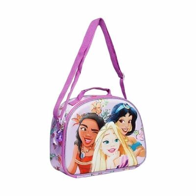 Disney Princesses Fairytale-3D Lunch Bag, Mauve