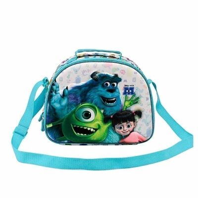 Disney Monsters S.A. Mike and Sully-3D Lunch Bag, Multicolor