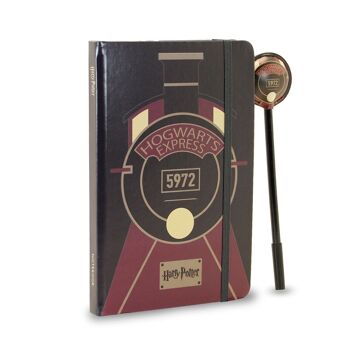 Coffret cadeau Harry Potter Express avec journal et stylo mode, multicolore 5