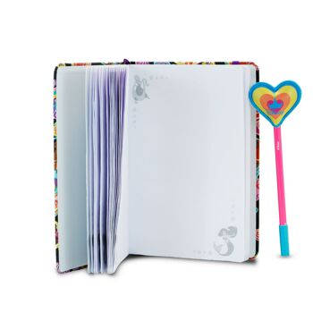 Disney Princesses Fearless-Coffret cadeau avec journal intime et stylo tendance Multicolore 3