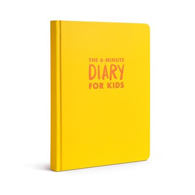 Il diario di 6 minuti per bambini in IT - Il diario di 6 minuti per bambini - Gratitudine, Diario dei sentimenti, Diario per bambini - Giallo miele