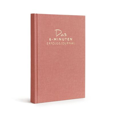 The 6-minute success journal - personality development & daily planner - old pink