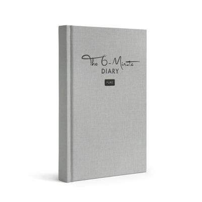 The 6-Minute Diary in EN - The 6-Minute Diary - Gratitude, Diary, Mindfulness - grey