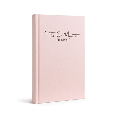 The 6-Minute Diary in IT - The 6-Minute Diary - gratitudine, diario, consapevolezza - rosa cipria