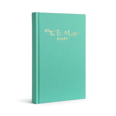 The 6-Minute Diary in EN - The 6-Minute Diary - Gratitude, Diary, Mindfulness- arizona turquoise